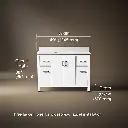 Kohler 40640-BD1-0 Kresla 48 Inch Vanity Set