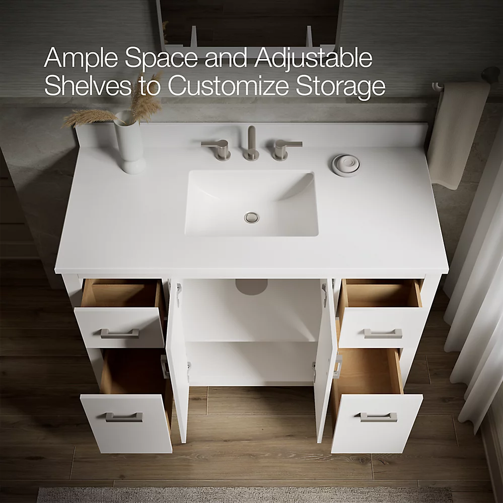 Kohler 40640-BD1-0 Kresla 48 Inch Vanity Set