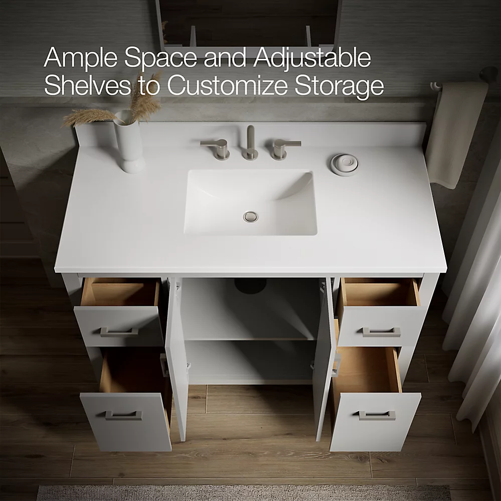 Kohler 40640-BD1-AGA Kresla 48 Inch Vanity Set