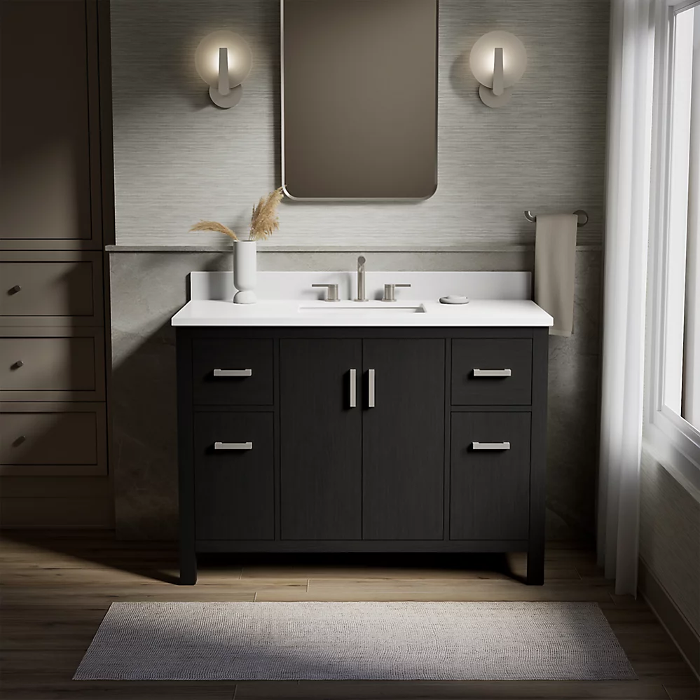 Kohler 40640-BD1-BWK Kresla 48 Inch Vanity Set