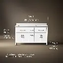 Kohler 40641-BD1-0 Kresla 60 Inch Vanity Set