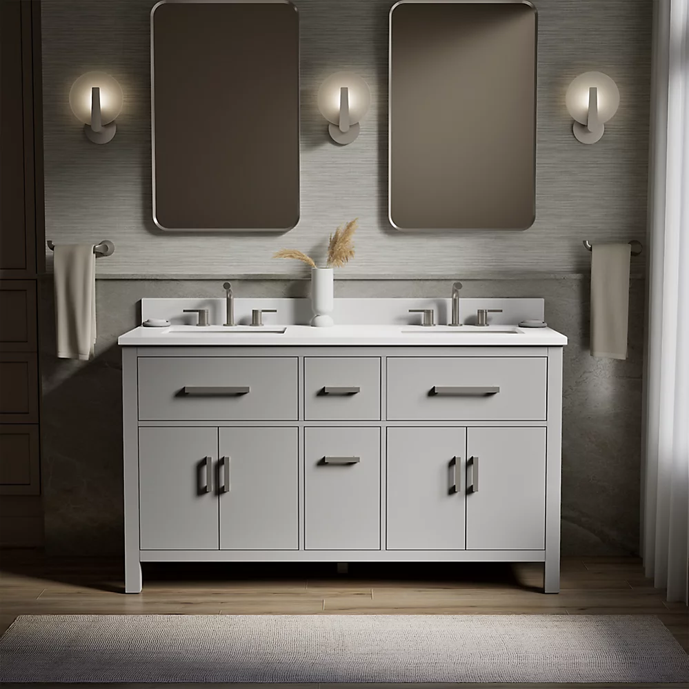 Kohler 40641-BD1-AGA Kresla 60 Inch Vanity Set