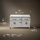 Kohler 40641-BD1-AGA Kresla 60 Inch Vanity Set