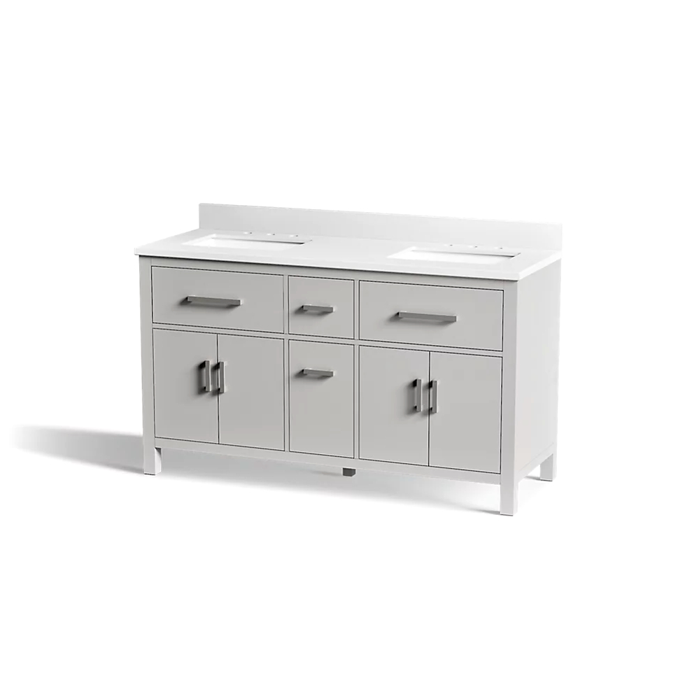 Kohler 40641-BD1-AGA Kresla 60 Inch Vanity Set