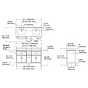 Kohler 40641-BD1-AGA Kresla 60 Inch Vanity Set