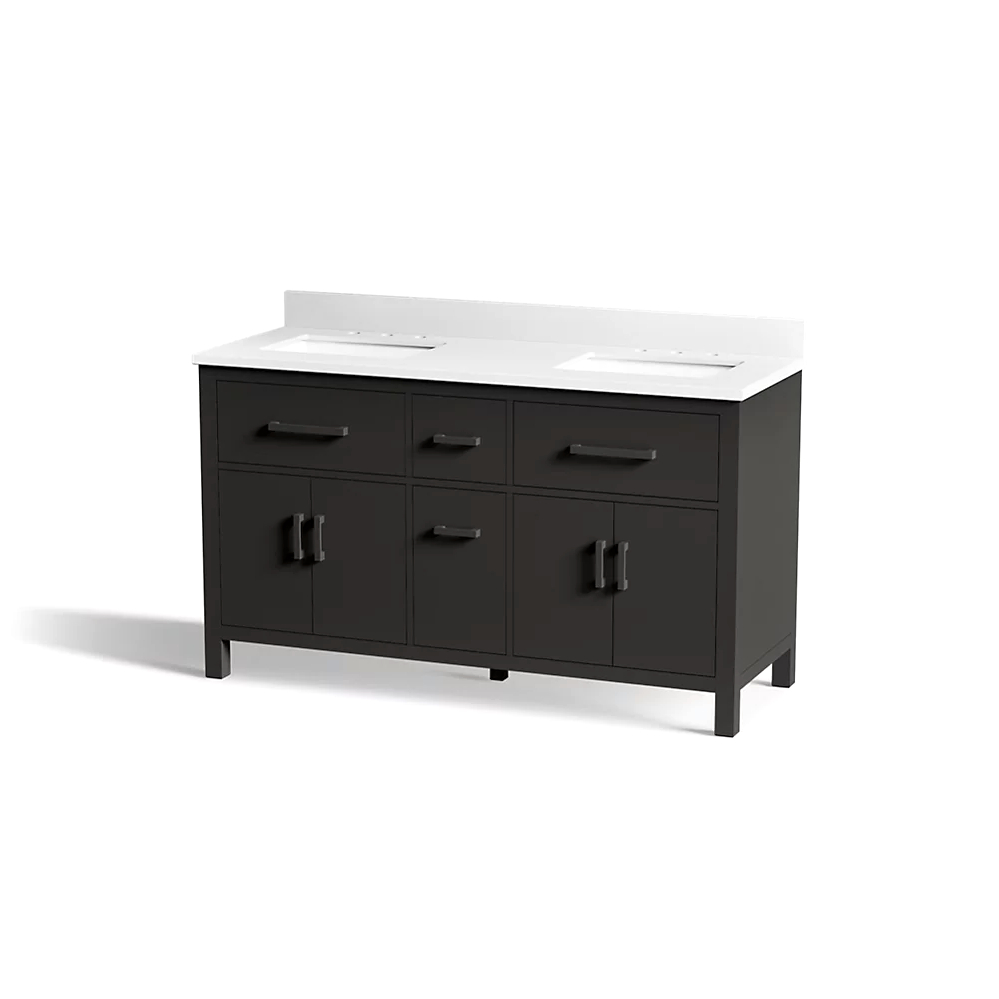 Kohler 40641-BD1-BWK Kresla 60 Inch Vanity Set