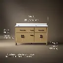 Kohler 40641-BD1-WEK Kresla 60 Inch Vanity Set