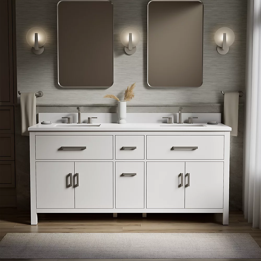 Kohler 40642-BD1-0 Kresla 72 Inch Vanity Set