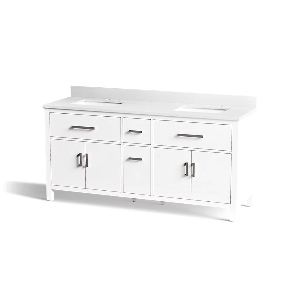 Kohler 40642-BD1-0 Kresla 72 Inch Vanity Set