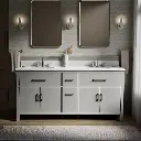 Kohler 40642-BD1-AGA Kresla 72 Inch Vanity Set