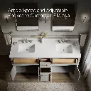 Kohler 40642-BD1-AGA Kresla 72 Inch Vanity Set