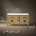 Kohler 40642-BD1-WEK Kresla 72 Inch Vanity Set