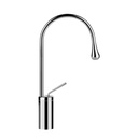 Gessi 35204 Goccia Tall Single Lever Washbasin Mixer Without Pop Up Chrome 1