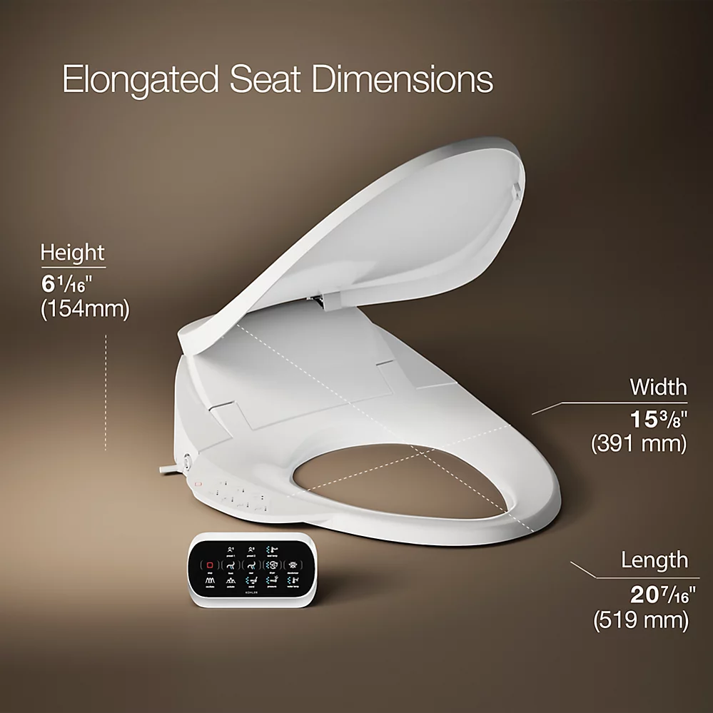 Kohler 4108-0 C3-230 Bidet Seat