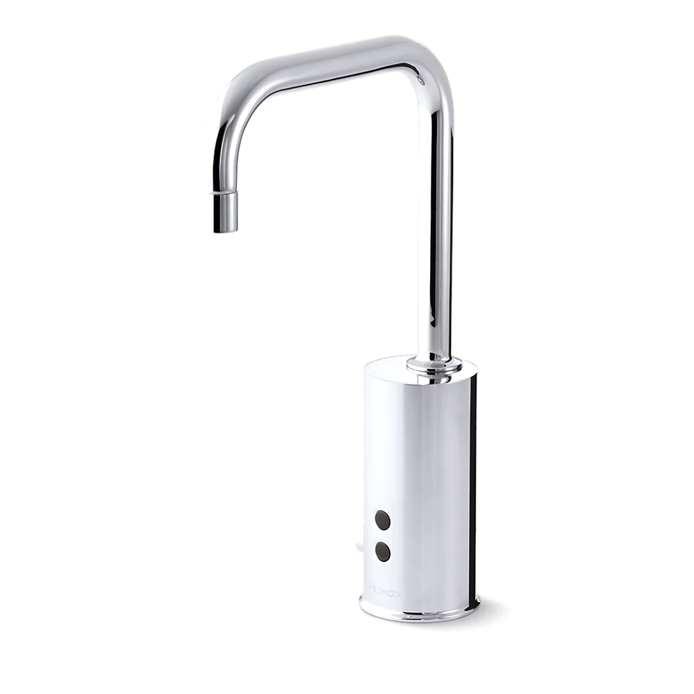 Kohler 45345-BA-CP Gooseneck Touchless Dm Faucet W/Mixer