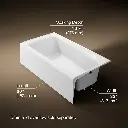 Kohler 506-0 Mendota 5' Bath/Right Outlet
