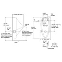 Kohler 5244-ER-7 Steward Hybrid Urinal Rear Supply