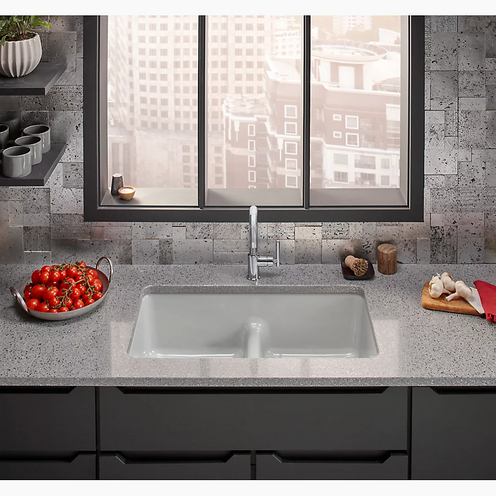 Kohler 5312-42 Iron/Tones 33 Dbl Equal Kitchen Sink