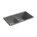 Kohler 5312-58 Iron/Tones 33 Dbl Equal Kitchen Sink