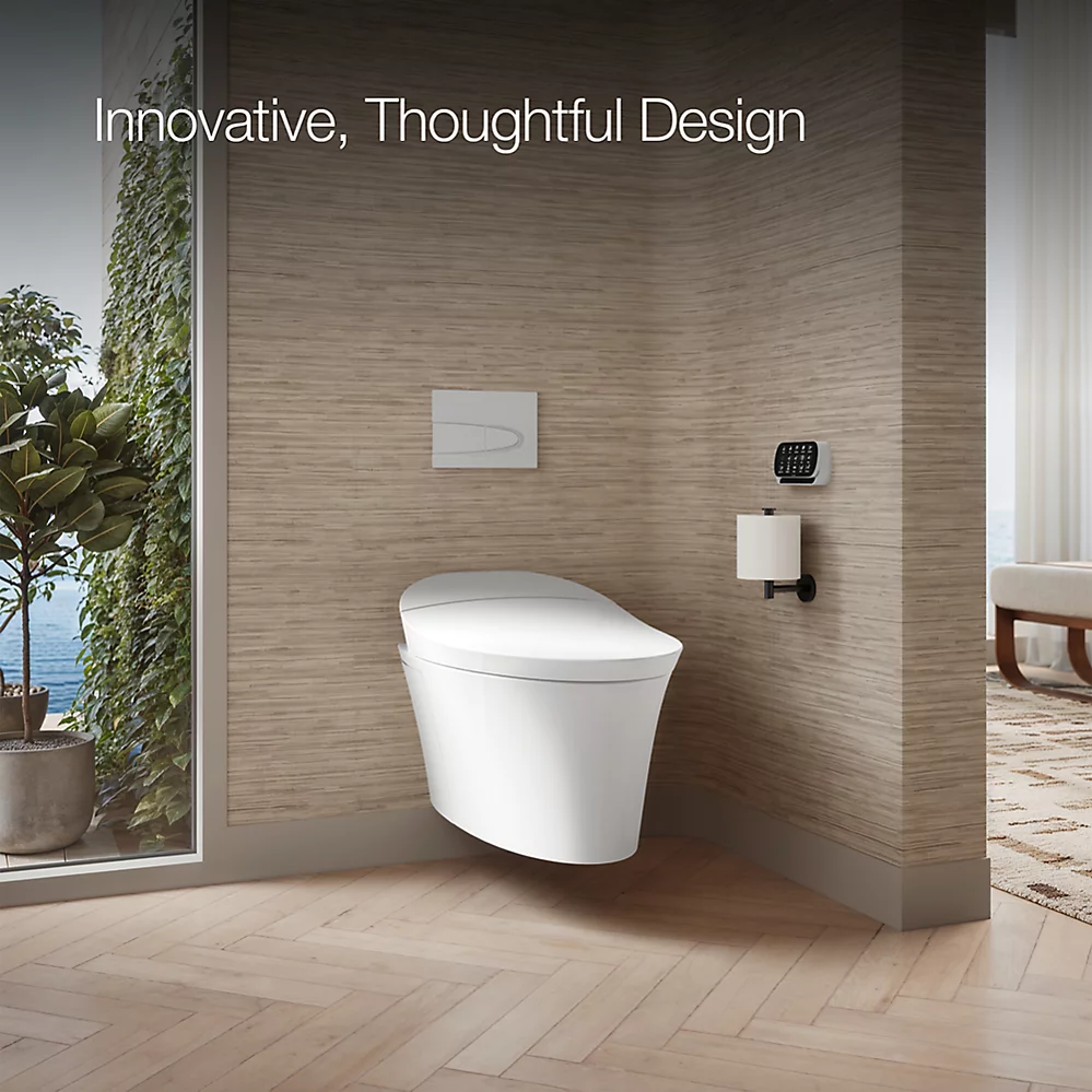 Kohler 5402-0 Veil Wall Hung Intelligent Toilet