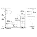 Kohler 5402-0 Veil Wall Hung Intelligent Toilet