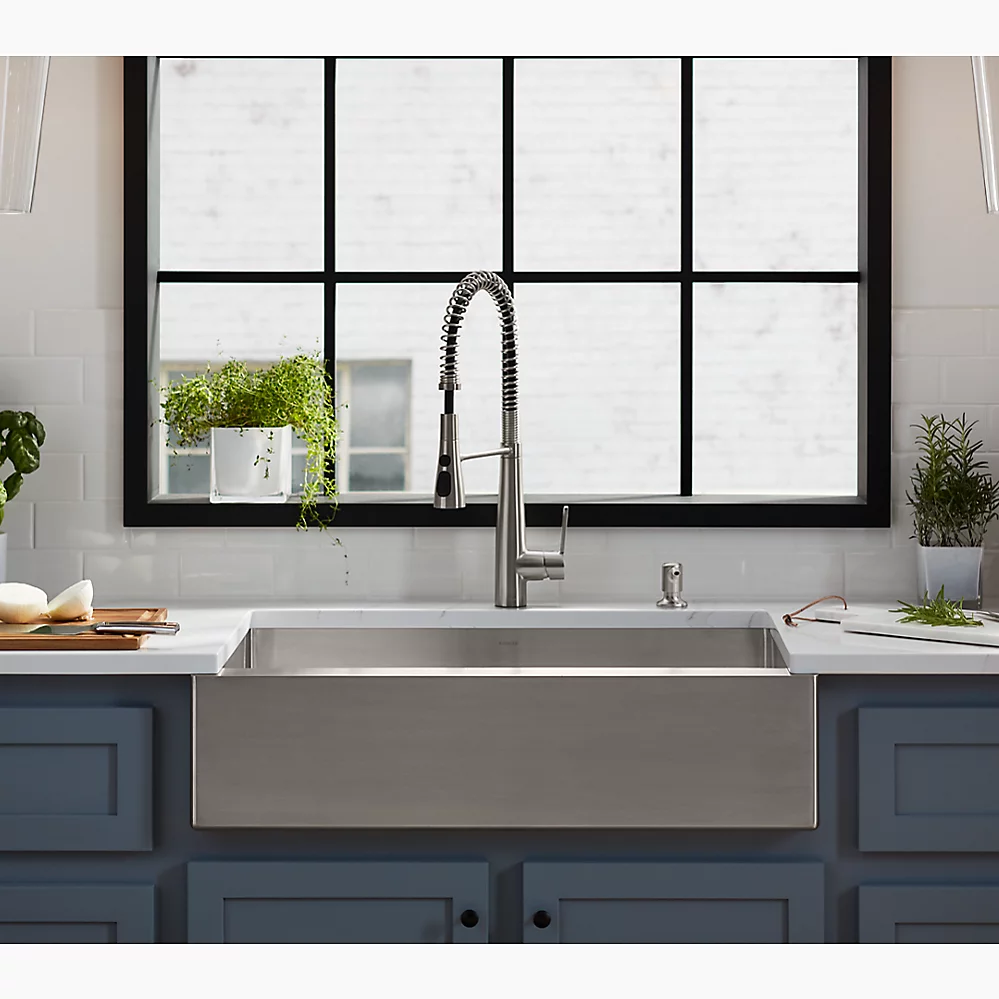 Kohler 5415-NA Strive One Bowl Apron Sink 34X21