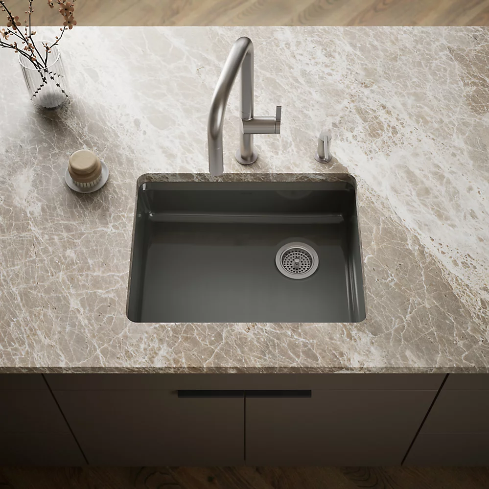 Kohler 5479-5U-58 Riverby 25 Single Basin Sink