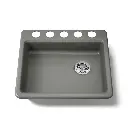 Kohler 5479-5U-58 Riverby 25 Single Basin Sink