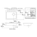 Kohler 5540-NA Prolific U/C Large Single Sink