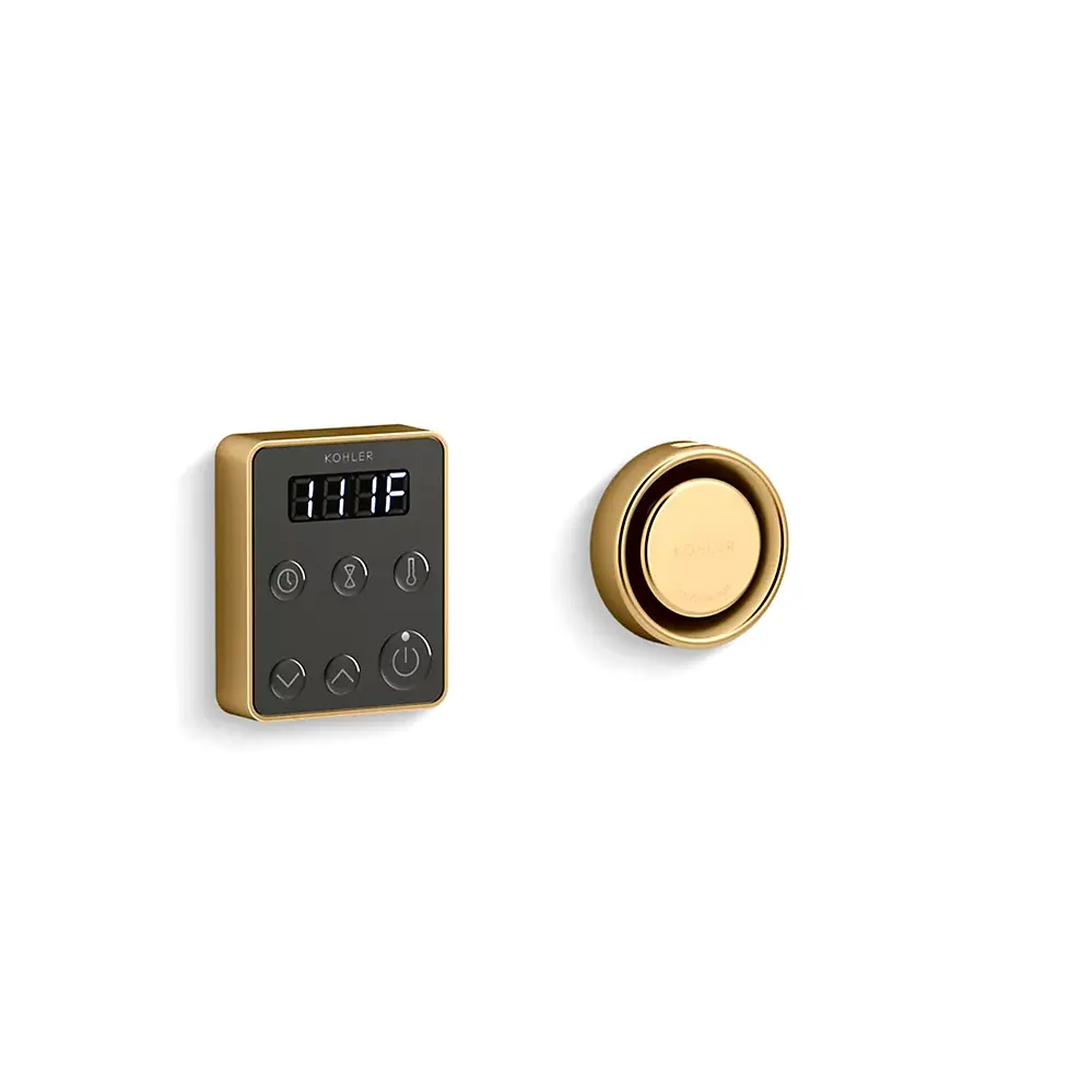 Kohler 5557-2MB Invigoration Control Kit Single - Vibrant Brushed Moderne Brass