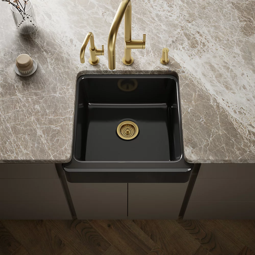 Kohler 5664-7 Whitehaven, Uc, 24 , Short Apron Sink