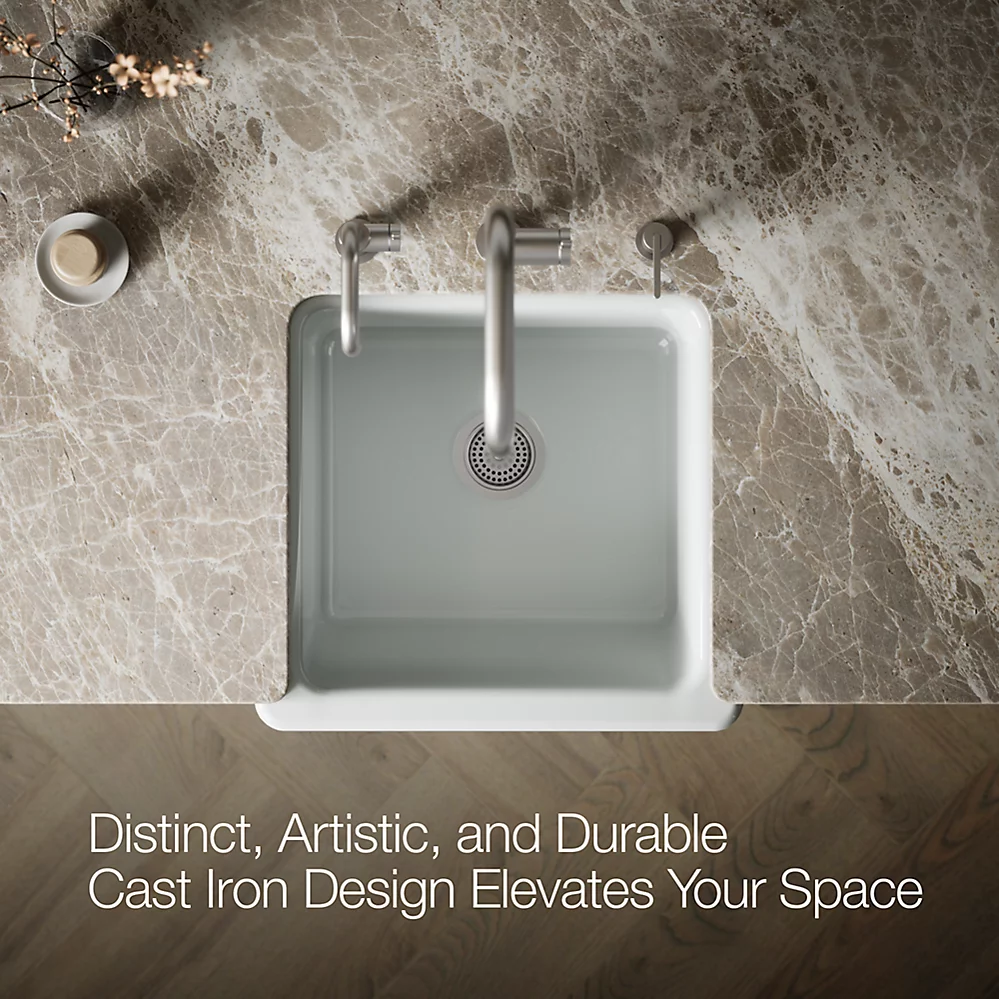 Kohler 5664-95 Whitehaven, Uc, 24 , Short Apron Sink
