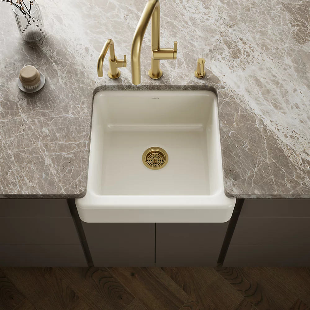 Kohler 5664-96 Whitehaven, Uc, 24 , Short Apron Sink