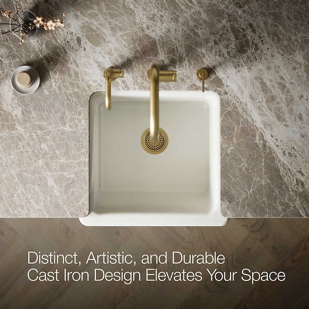 Kohler 5664-96 Whitehaven, Uc, 24 , Short Apron Sink