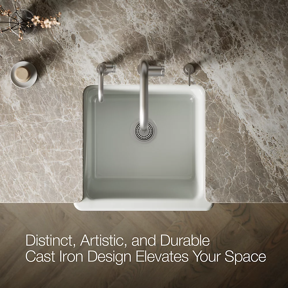 Kohler 5664-FF Whitehaven, Uc, 24 , Short Apron Sink