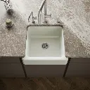 Kohler 5664-NY Whitehaven, Uc, 24 , Short Apron Sink