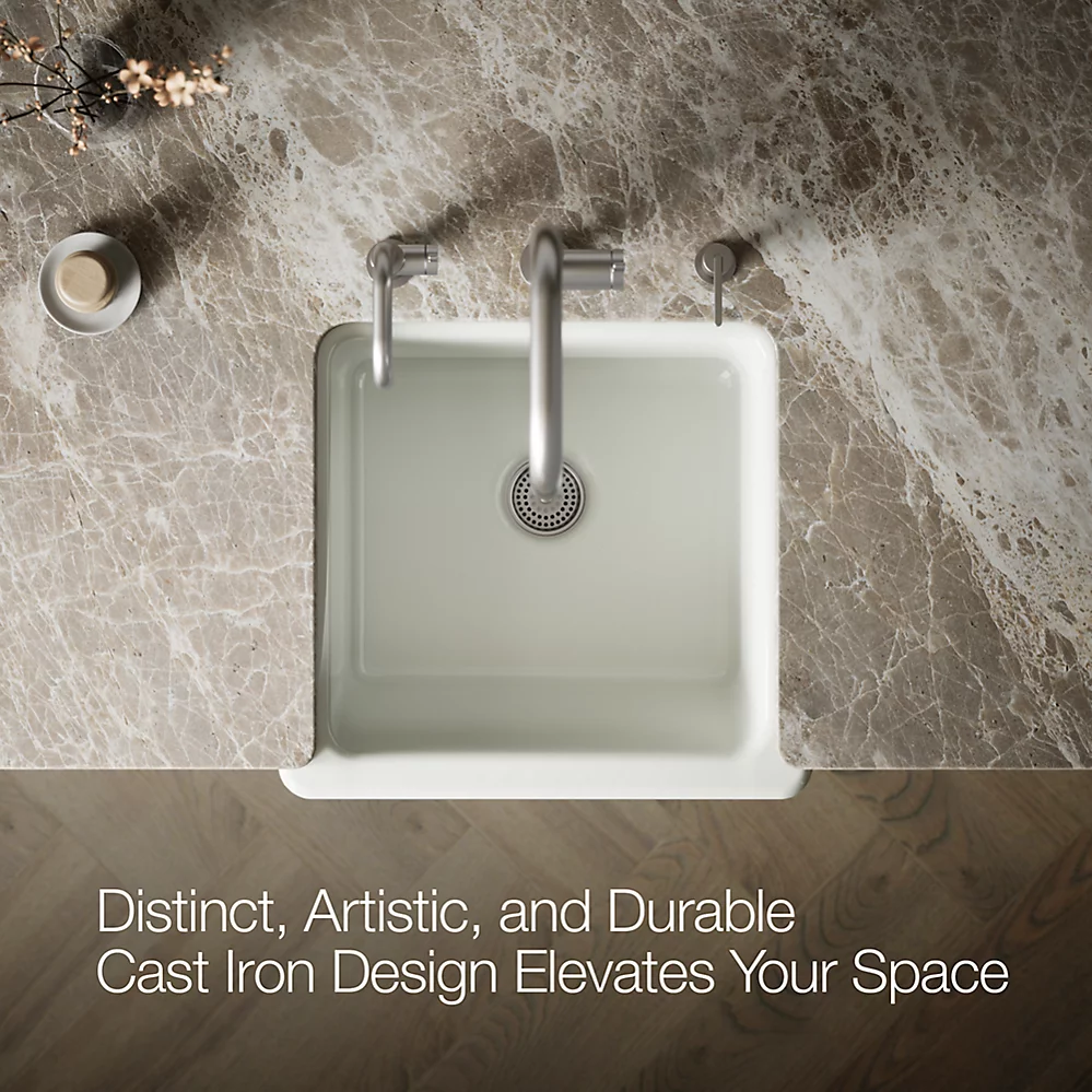 Kohler 5664-NY Whitehaven, Uc, 24 , Short Apron Sink