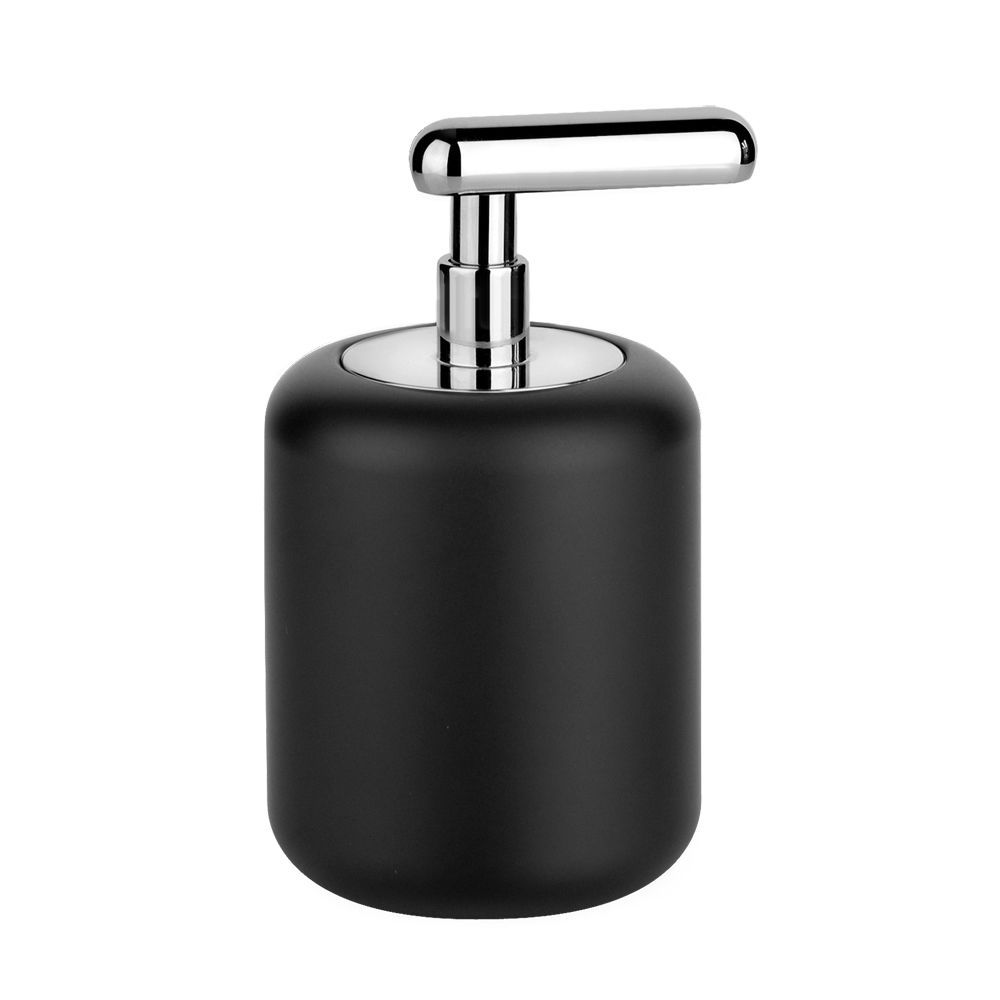 Gessi 38038 Goccia Ceramic Liquid Soap Dispenser Black Gres 1