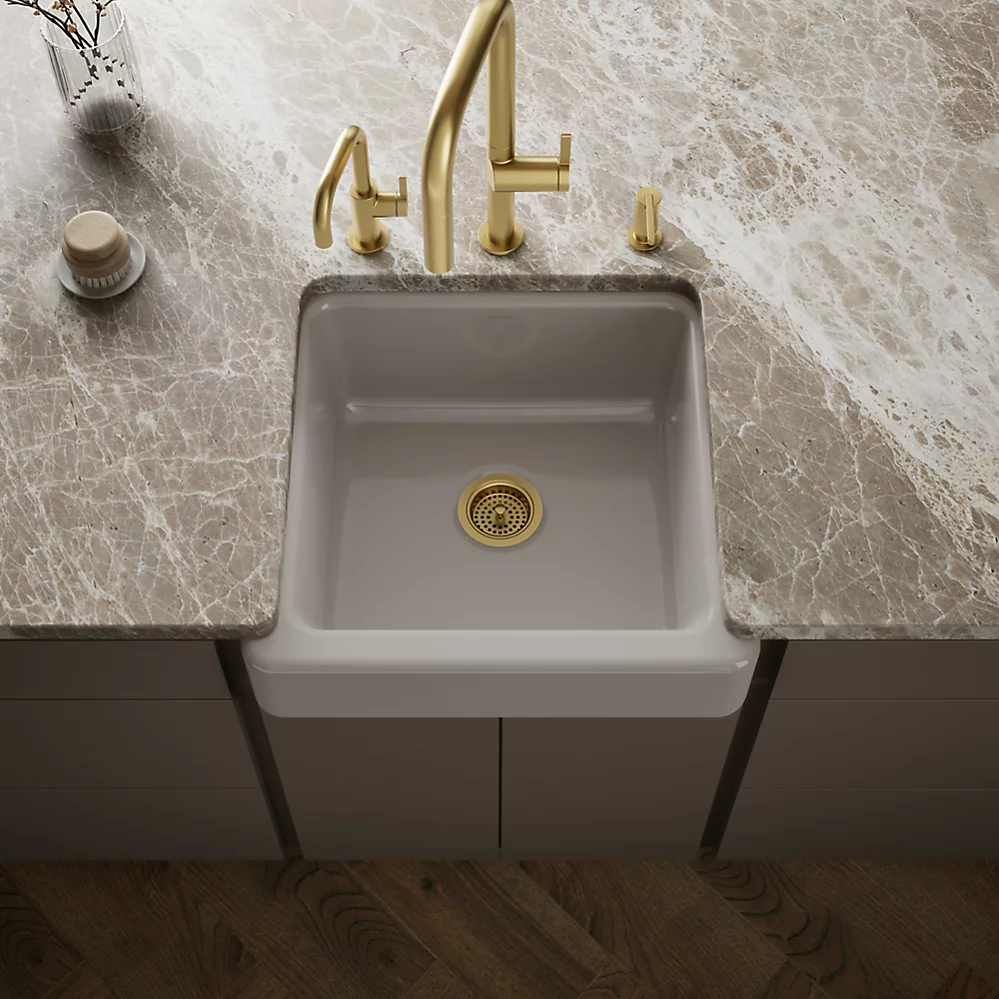 Kohler 5664-TRF Whitehaven Uc 24 Short Apron Sink