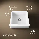 Kohler 5665-0 Whitehaven, Uc, 24 , Tall Apron Sink