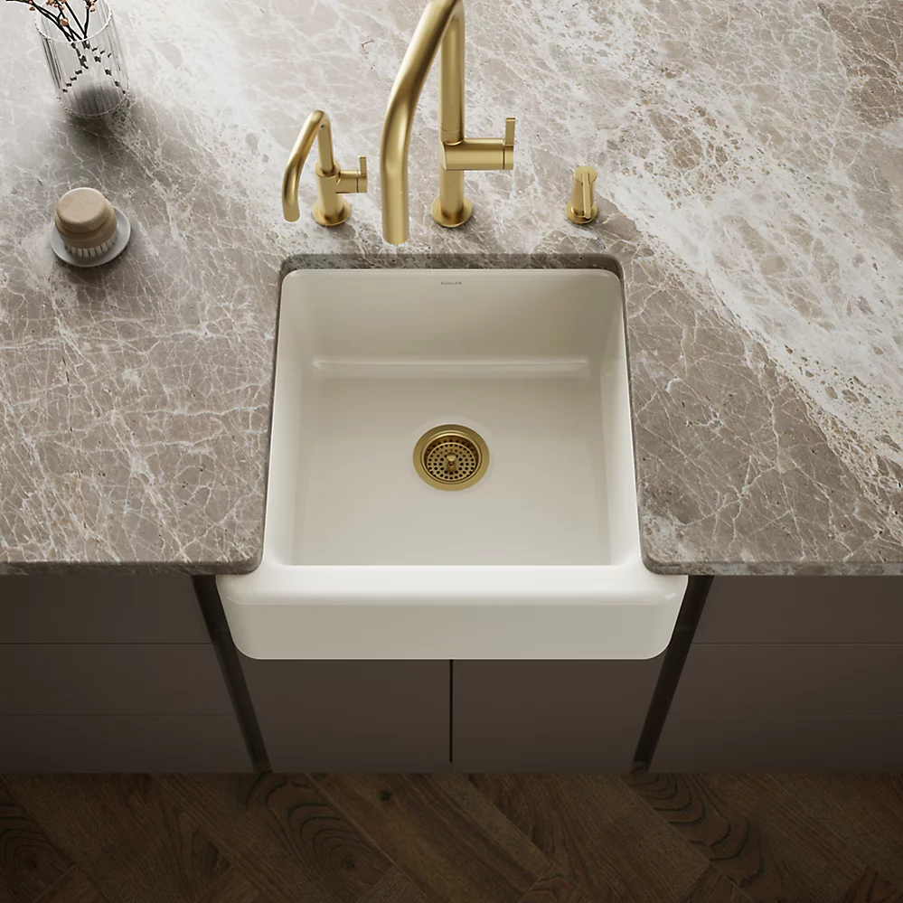 Kohler 5665-96 Whitehaven, Uc, 24 , Tall Apron Sink