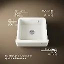Kohler 5665-96 Whitehaven, Uc, 24 , Tall Apron Sink