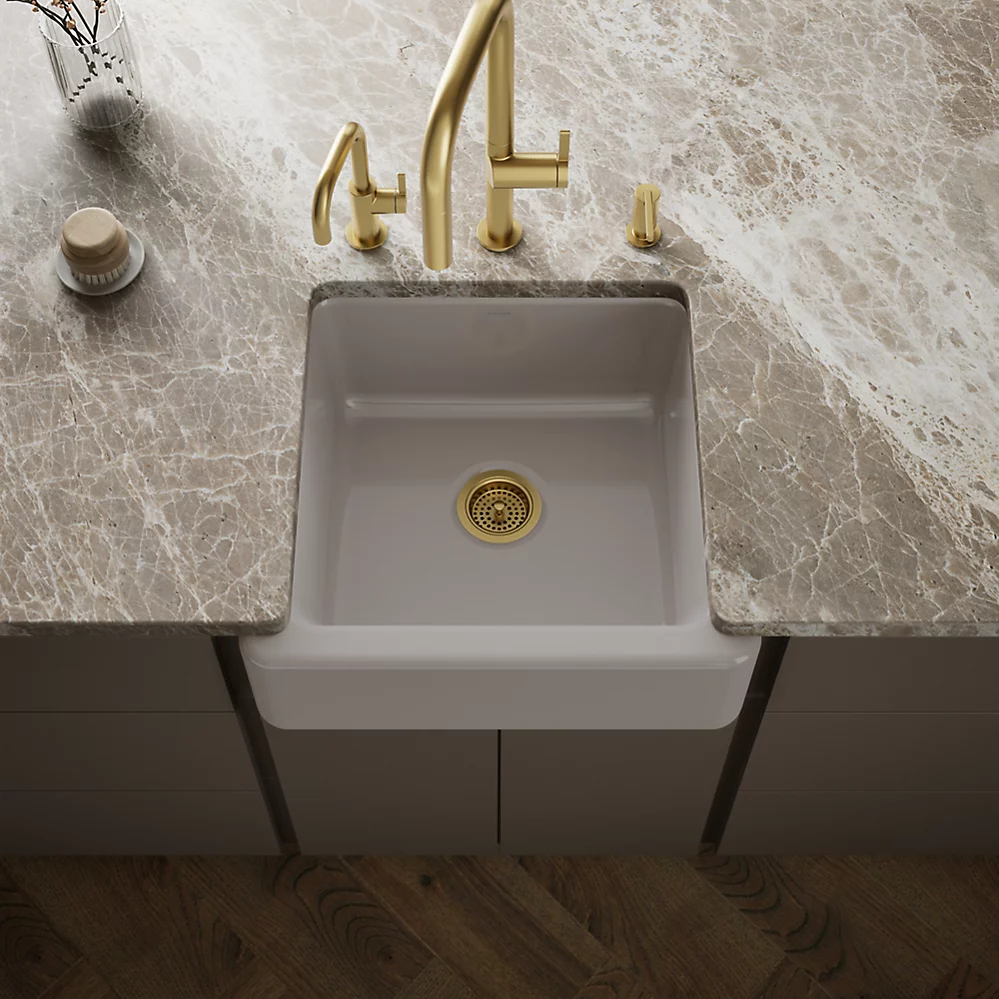 Kohler 5665-TRF Whitehaven Uc 24 Tall Apron Sink