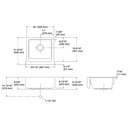 Kohler 5665-TRF Whitehaven Uc 24 Tall Apron Sink