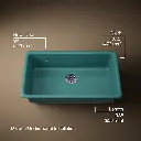 Kohler 5707-17 Iron/Tones 33 Single Bowl Kitchen Sink