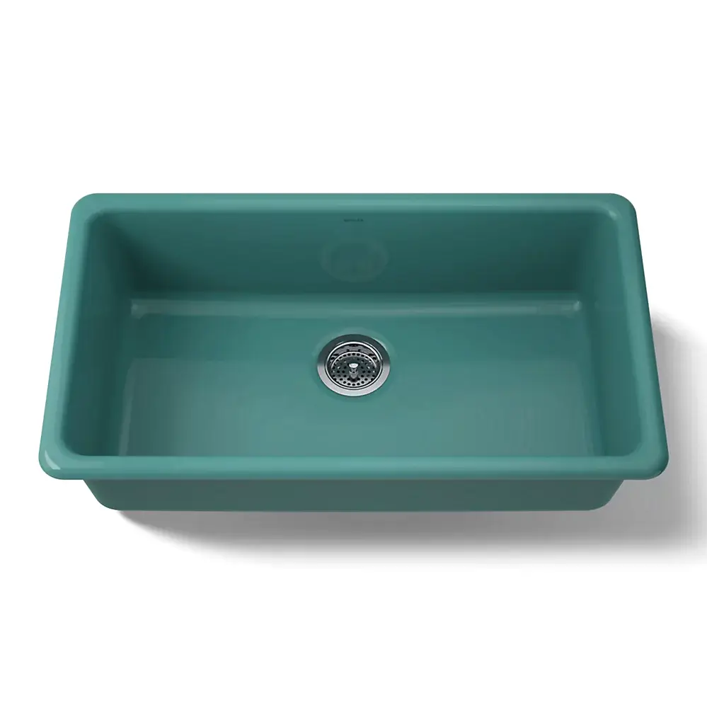 Kohler 5707-17 Iron/Tones 33 Single Bowl Kitchen Sink