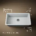 Kohler 5707-95 Iron/Tones 33 Single Bowl Kitchen Sink
