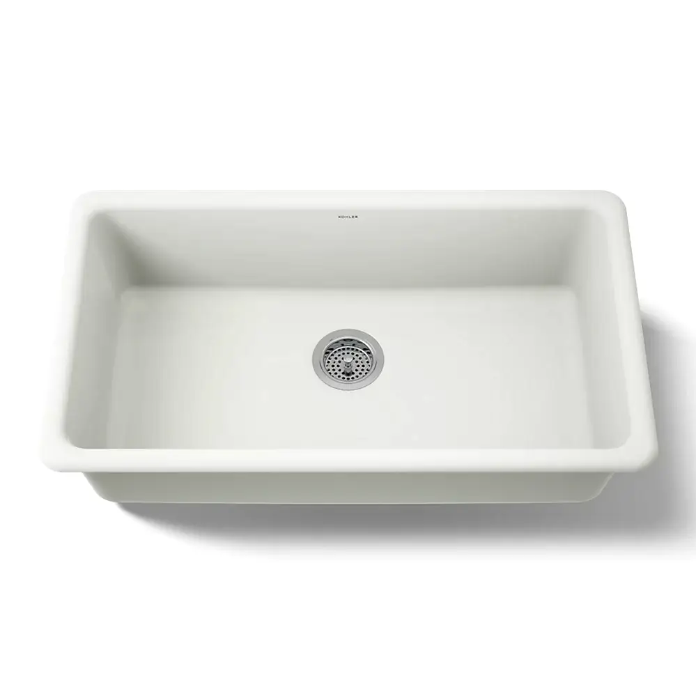 Kohler 5707-NY Iron/Tones 33 Single Bowl Kitchen Sink