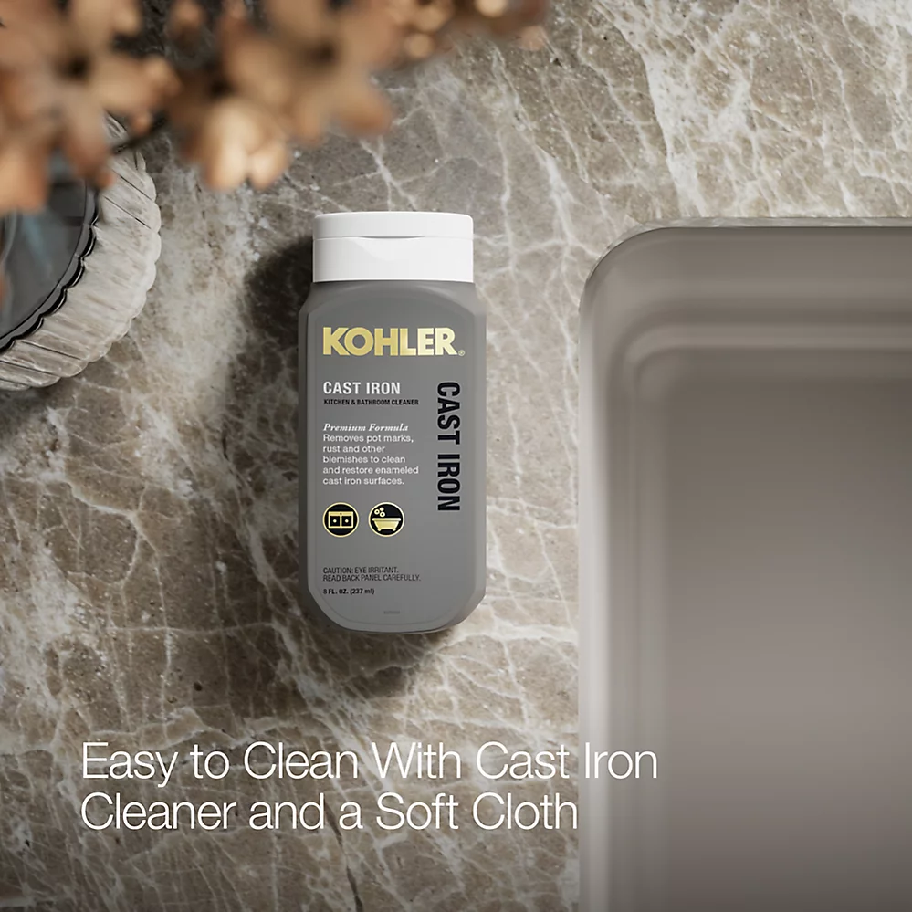 Kohler 5707-TRF Iron/Tones 33 Single Bowl Kitchen Sink