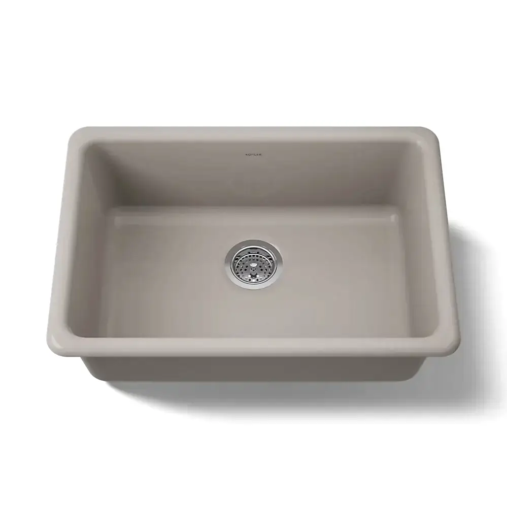 Kohler 5708-TRF Iron/Tones 27 Single Bowl Kitchen Sink